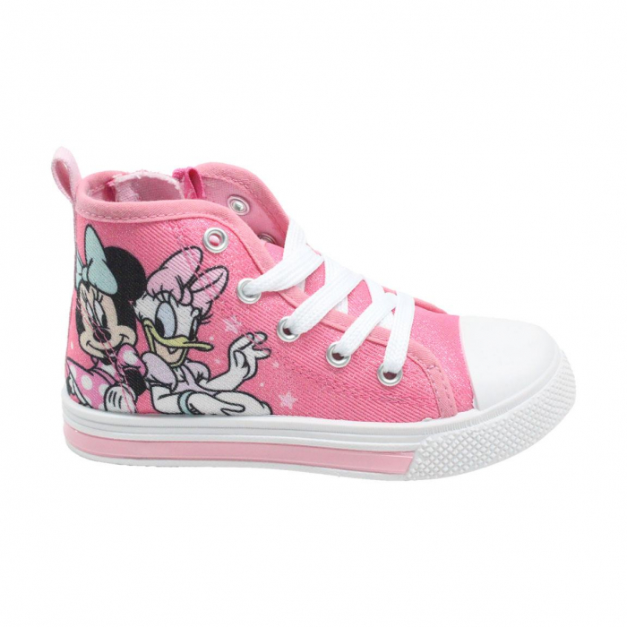 Ghete inalte sport din panza cu lumini, Minnie Mouse Disney [1]