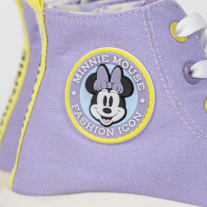 Ghete inalte sport din panza, Minnie Mouse Disney [8]