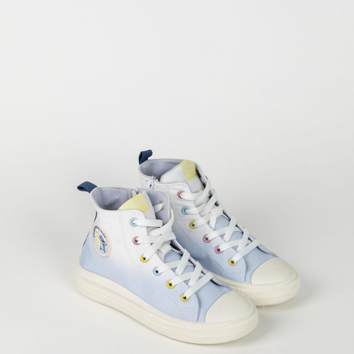 Ghete inalte sport din panza, Stitch [4]