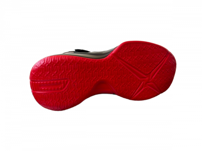 Ghete sport baieti Wker negru cu talpa rosie [5]