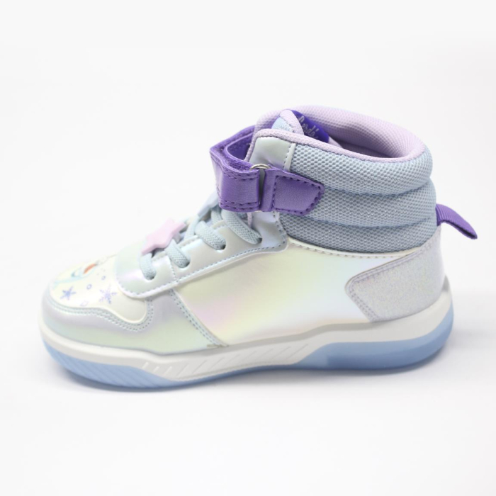 Ghete sport cu lumini, model baschet, cu Frozen [2]