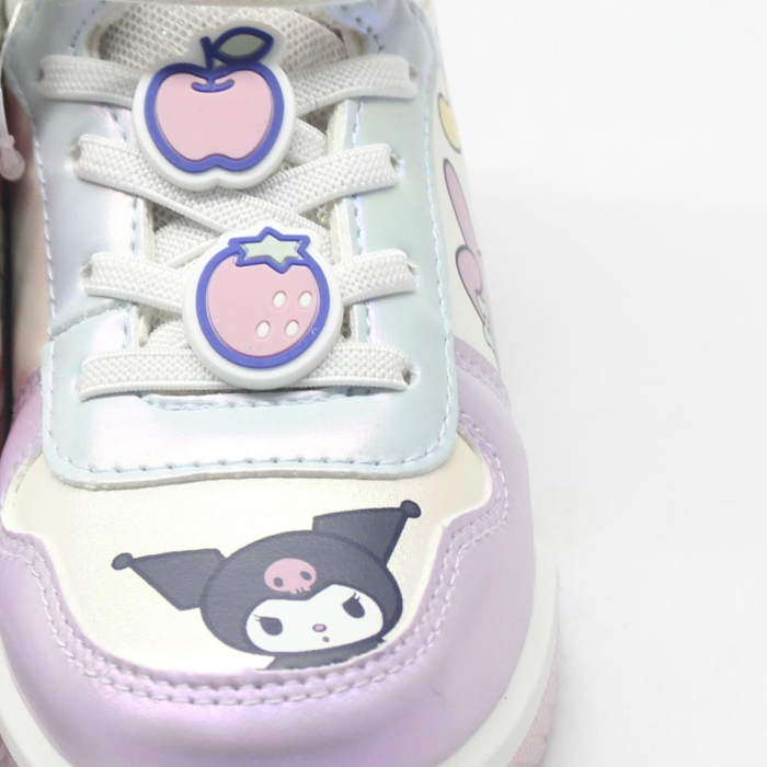 Ghete sport cu lumini, model baschet, cu Hello Kitty [4]