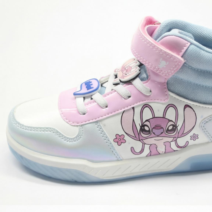 Ghete sport cu lumini, model baschet, cu Lilo & Stitch [5]