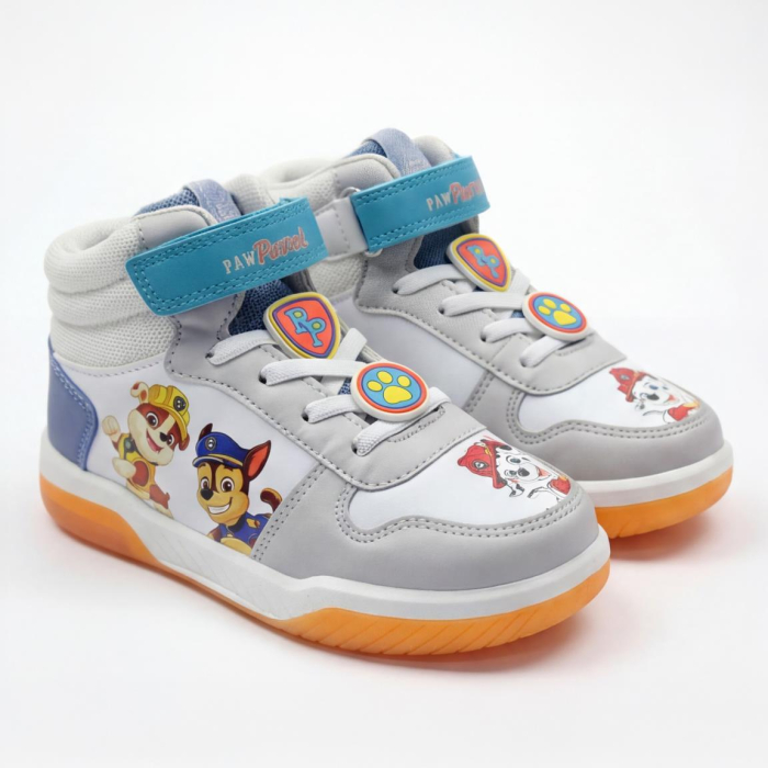 Ghete sport cu lumini, model baschet, cu Paw Patrol [4]