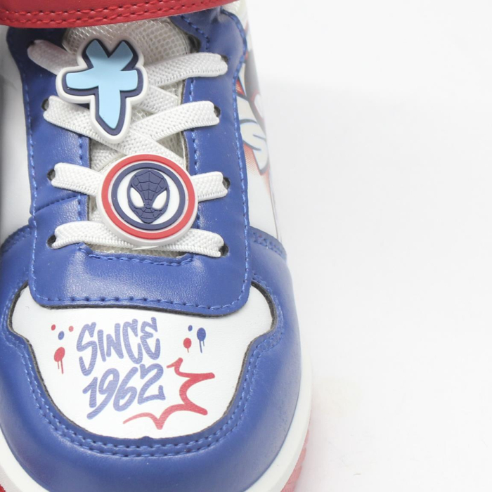 Ghete sport cu lumini, model baschet, cu Spiderman [6]