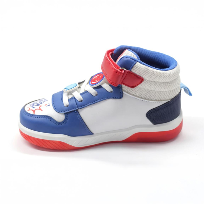 Ghete sport cu lumini, model baschet, cu Spiderman [2]