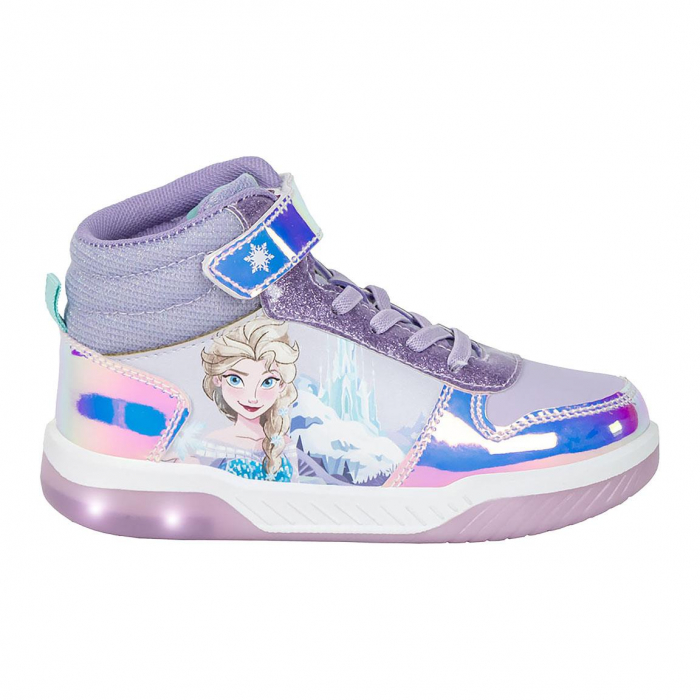 Ghete sport cu lumini, talpa PVC Frozen Disney [1]