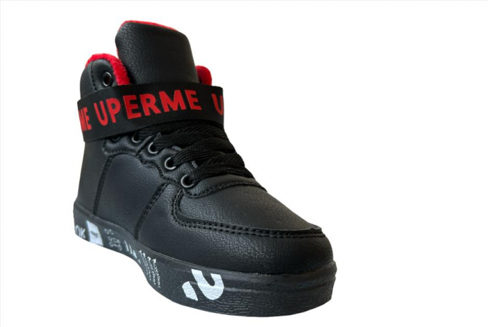 Ghete Sport de copii R-Walker negru cu rosu [3]