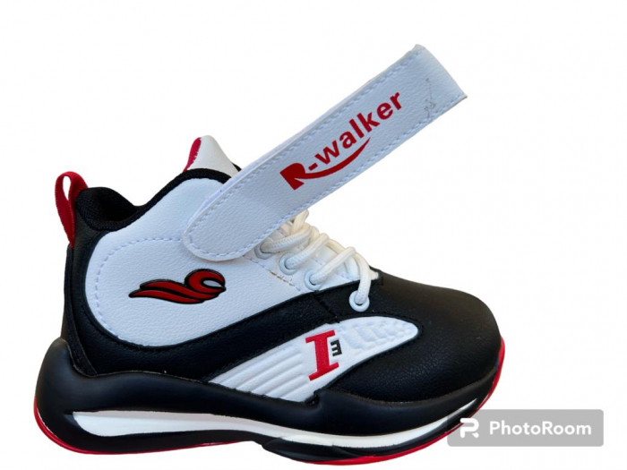 Ghete sport albe unisex Walker [3]