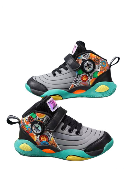 Ghete sport unisex gri/verde [5]