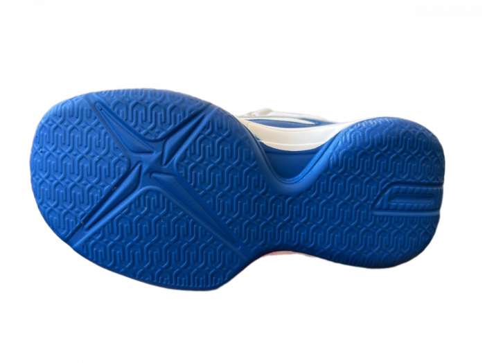 Ghete sport unisex Wker Basketball alb cu talpa albastra [5]