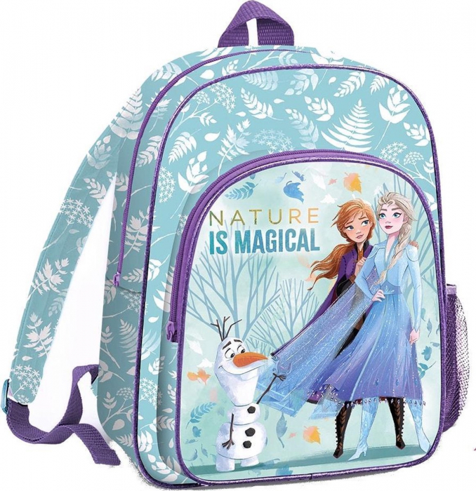 Ghiozdan 2 compartimente Frozen Disney Nature is Magical, 41 cm [1]