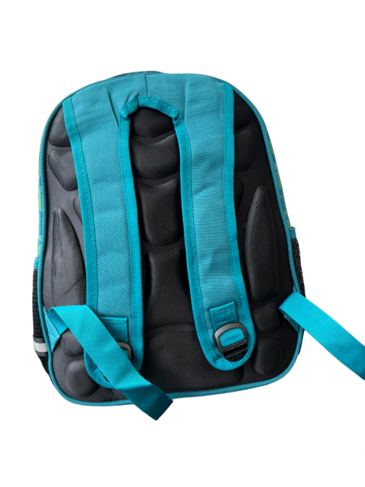 Ghiozdan 3 compartimente, 3D Big Truck, 38x30x15 cm [4]