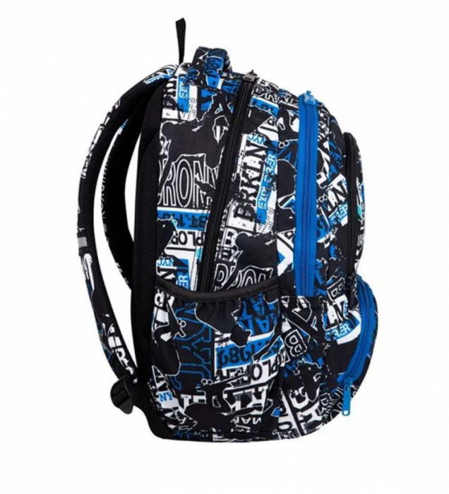 Ghiozdan cu 3 compartimente Coolpack, blue [2]