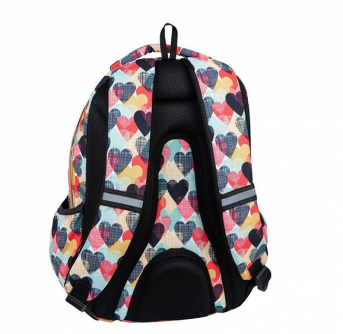 Ghiozdan cu 2 compartimente Coolpack, model inimi [2]