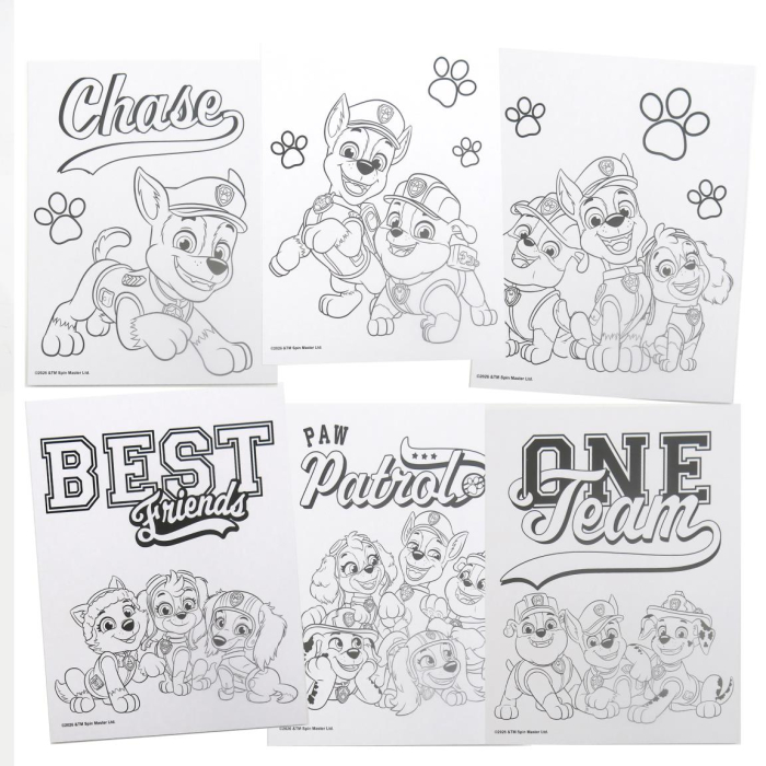 Ghiozdan de colorat Paw Patrol pentru copii [5]