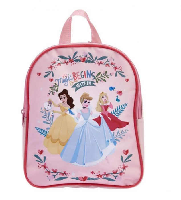 Ghiozdan gradinita 1 compartiment Printesele Disney, 28x23x10 cm [2]