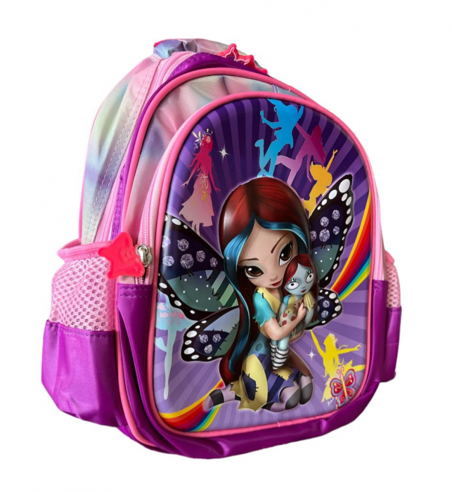 Ghiozdan gradinita 2 compartimente, 3D Fairy, 31x25x10 cm [2]