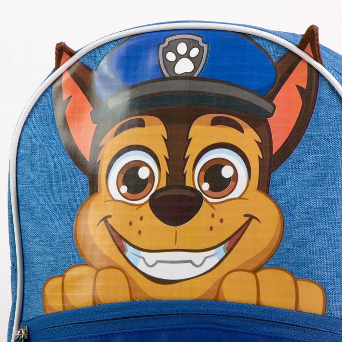Ghiozdan gradinita 2 compartimente, Chase Paw Patrol cu urechi [6]