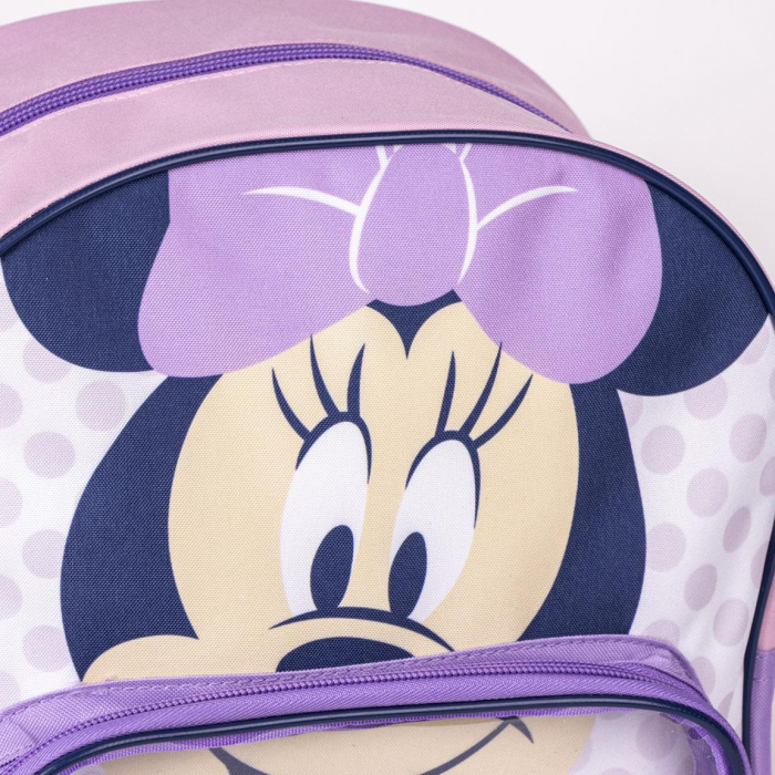Ghiozdan gradinita 2 compartimente, Minnie Mouse Bow [7]