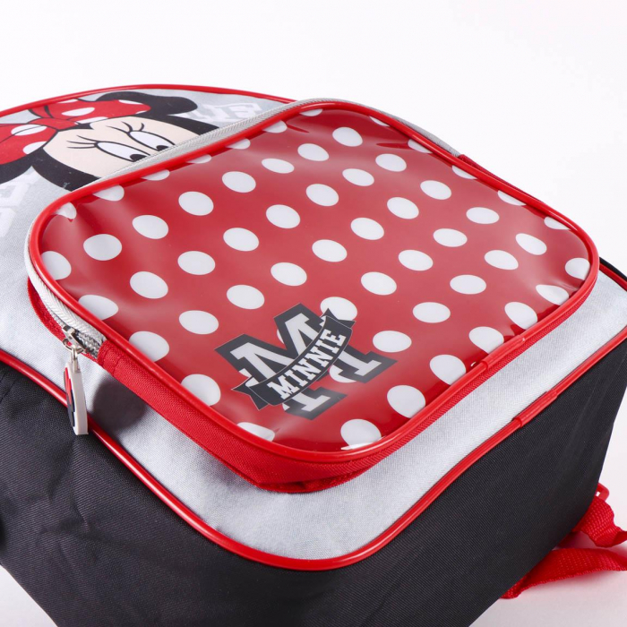 Ghiozdan gradinita 2 compartimente, Minnie Mouse Dots [5]