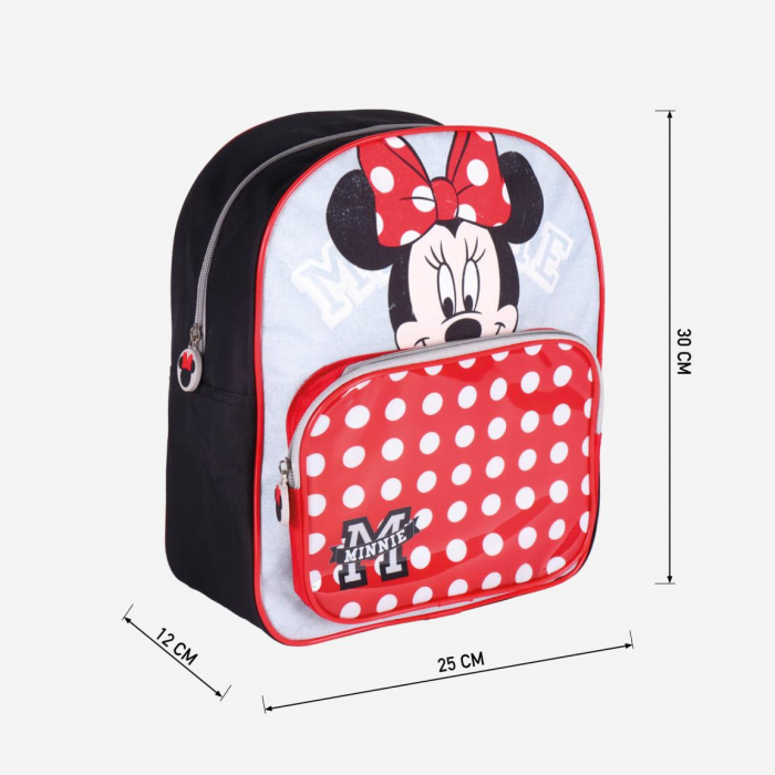 Ghiozdan gradinita 2 compartimente, Minnie Mouse Dots [3]