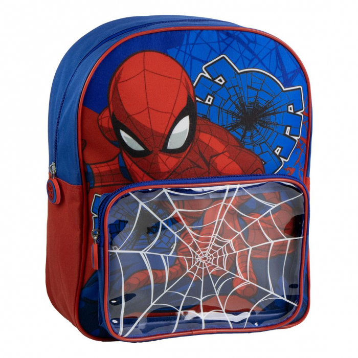 Ghiozdan gradinita 2 compartimente, Spiderman , 31x25x14 cm [1]