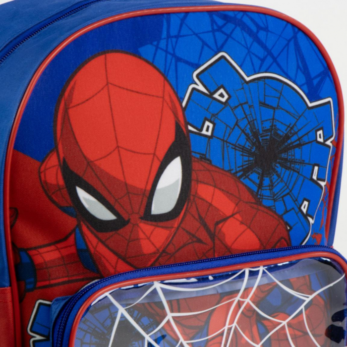 Ghiozdan gradinita 2 compartimente, Spiderman , 31x25x14 cm [4]