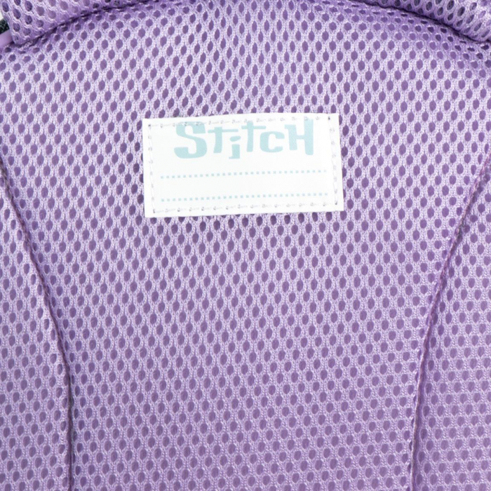 Ghiozdan gradinita 2 compartimente, Stitch cu maini [3]