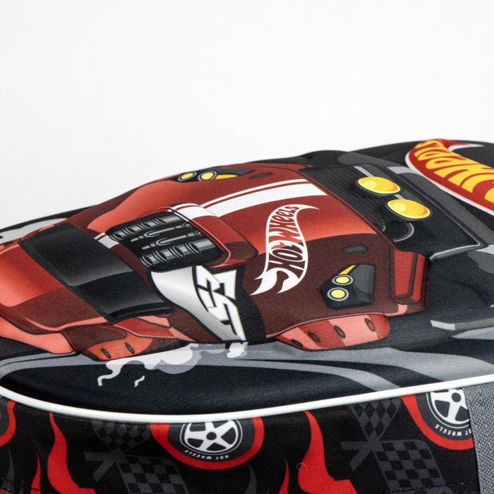 Ghiozdan gradinita 3D, 1 compartiment , Hot Wheels. 31x25x10 cm [4]