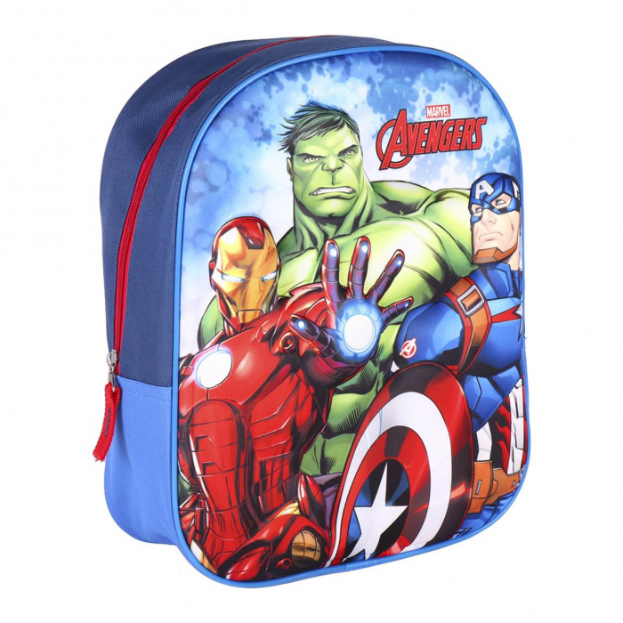 Ghiozdan gradinita 3D, Avengers, 31x25x10 cm [1]