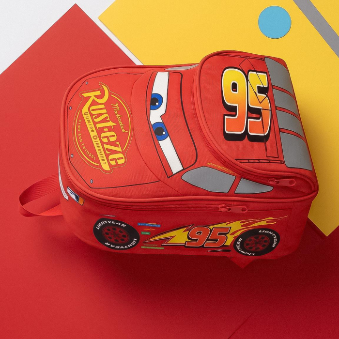 Ghiozdan gradinita 3D Cars Rusteze, 25x30x12 cm [6]