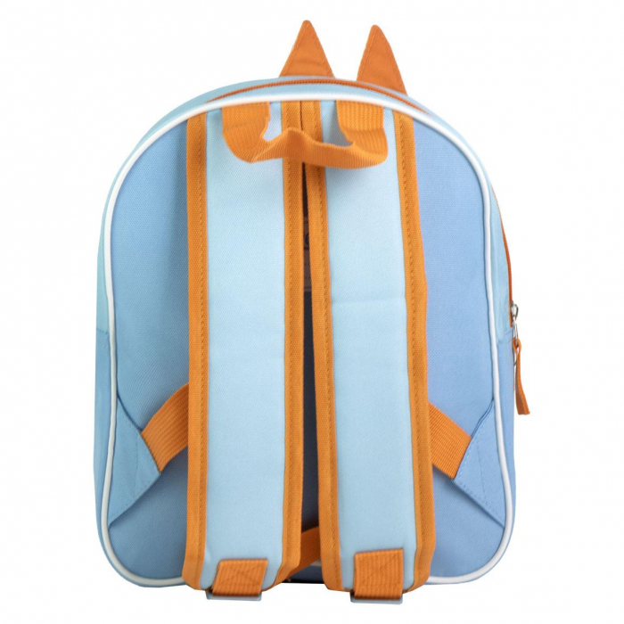 Ghiozdan gradinita 3D cu urechi , Bluey 22x27x10 cm [2]