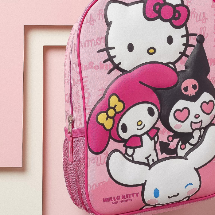 Ghiozdan gradinita 3D Hello Kitty, 31x25x10 cm [7]