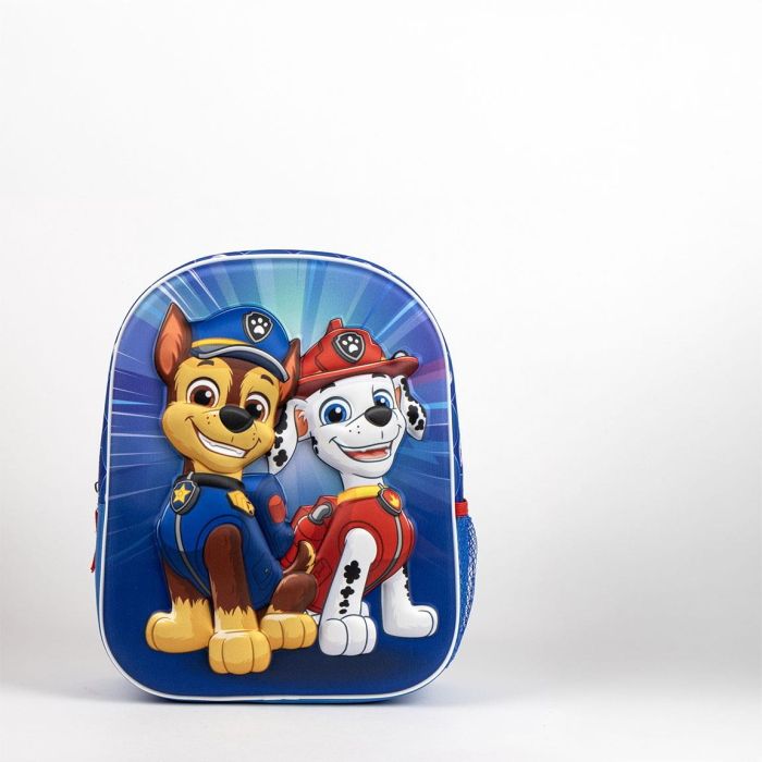 Ghiozdan gradinita 3D Paw Patrol Chase si Marshall, 31x25x10 cm [4]