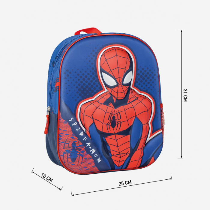 Ghiozdan gradinita 3D , Spider-Man 31x25x10 cm [4]