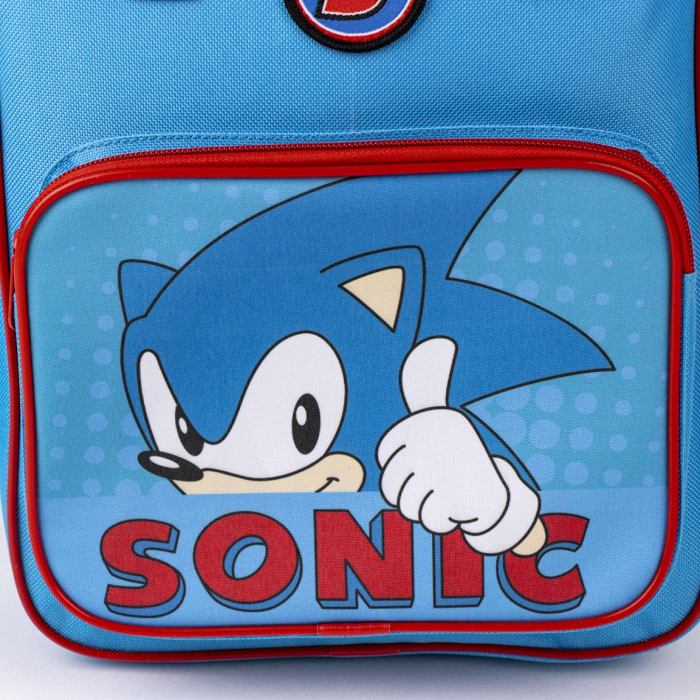 Ghiozdan gradinita cu manere, buzunar frontal Sonic, 23x31x9 cm [6]
