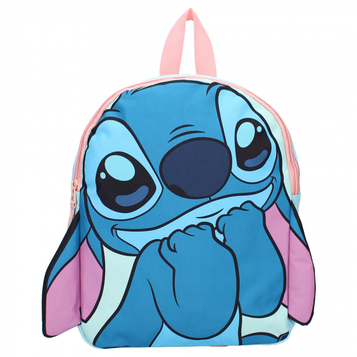 Ghiozdan gradinita cu urechi Stitch Fluffy Friends, 32x26x11 cm [2]