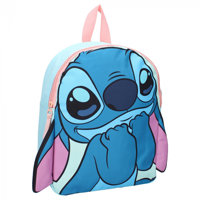 Ghiozdan gradinita cu urechi Stitch Fluffy Friends, 32x26x11 cm [1]
