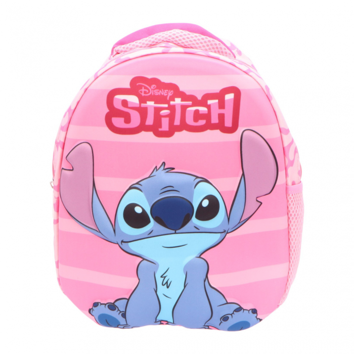 Ghiozdan gradinita oval 3D Lilo & Stitch, 35x26x10 [2]