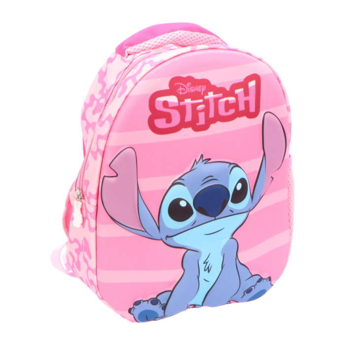 Ghiozdan gradinita oval 3D Lilo & Stitch, 35x26x10 [1]