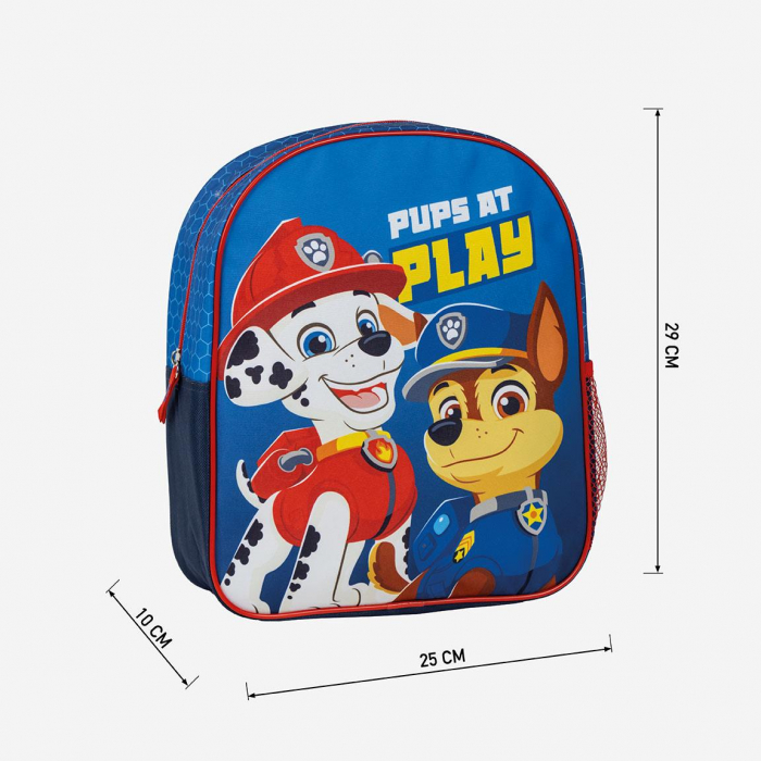 Ghiozdan gradinita Paw Patrol Pups at Play, 30x25x8 cm [4]