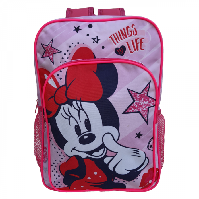 Ghiozdan scoala 2 compartimente Minnie Mouse 36cm [2]