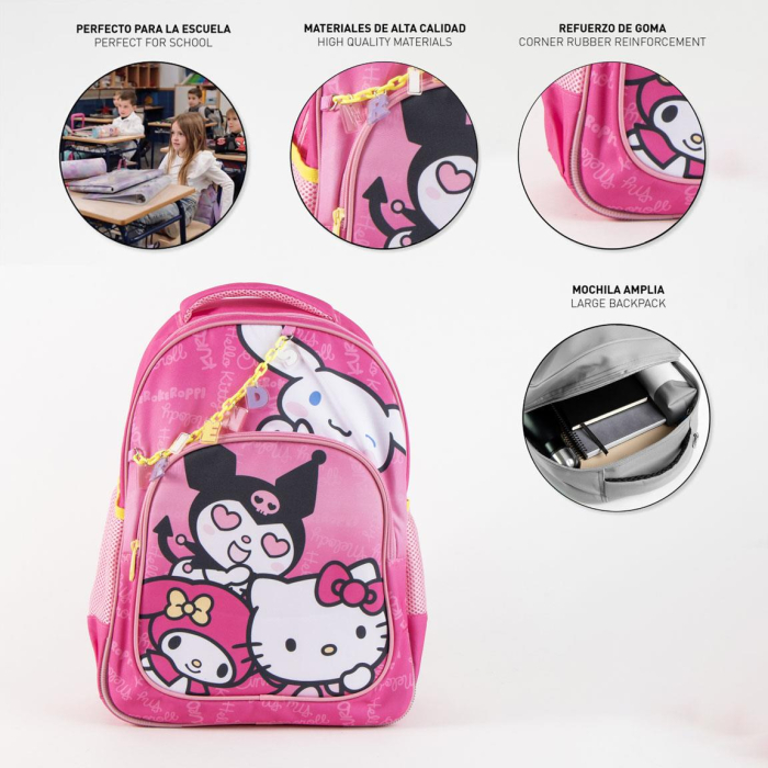 Ghiozdan școală 42 cm Hello Kitty pentru copii [3]