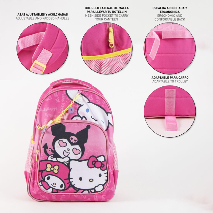Ghiozdan școală 42 cm Hello Kitty pentru copii [4]