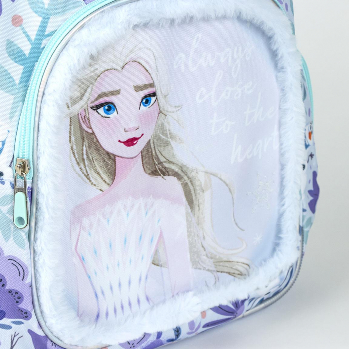 Ghiozdan scoala Frozen Disney Heart, 42x32x15 cm [4]