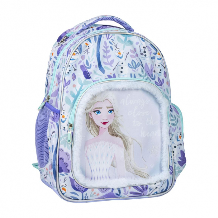 Ghiozdan scoala Frozen Disney Heart, 42x32x15 cm [1]