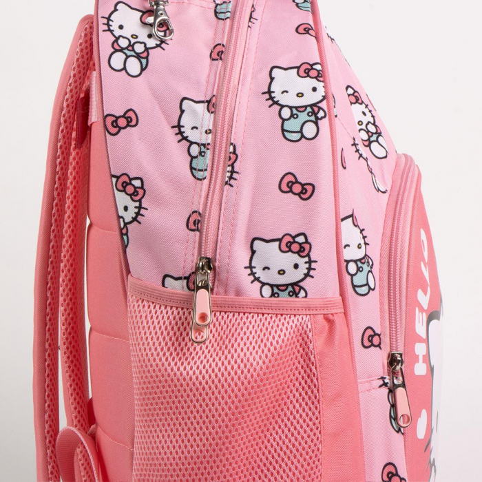 Ghiozdan scoala Hello Kitty Club ,2 compartimente 42x32x15 cm [3]