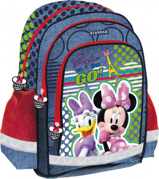 Ghiozdan scoala Minnie si Daisy 3 compartimente [2]