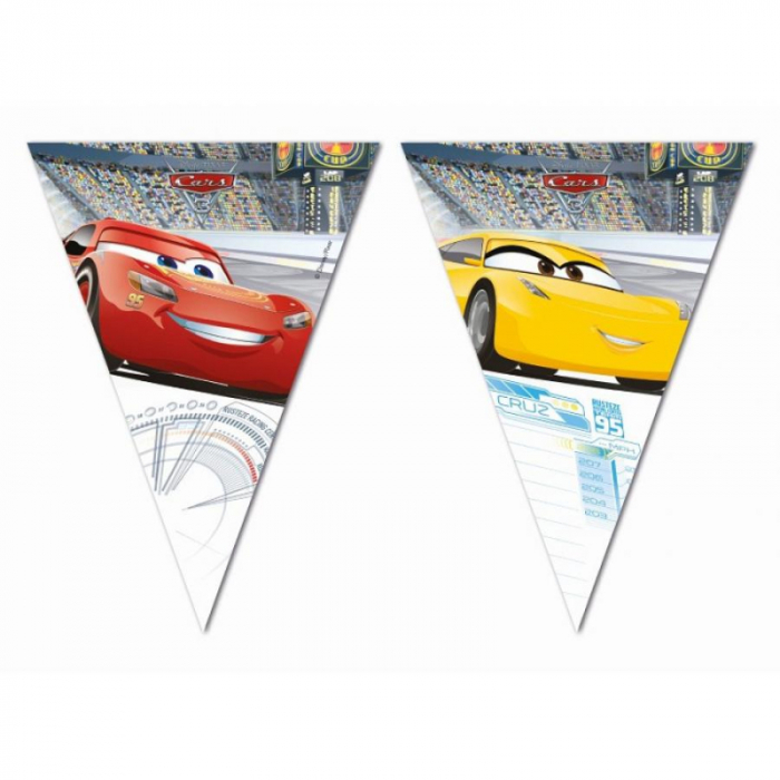 Ghirlanda cu 9 steaguri Cars Disney, 230 cm [2]
